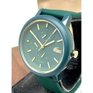 Lacoste Women's Watch 2001329 Quartz 12.12 Green Dial Rubber Band 38mm